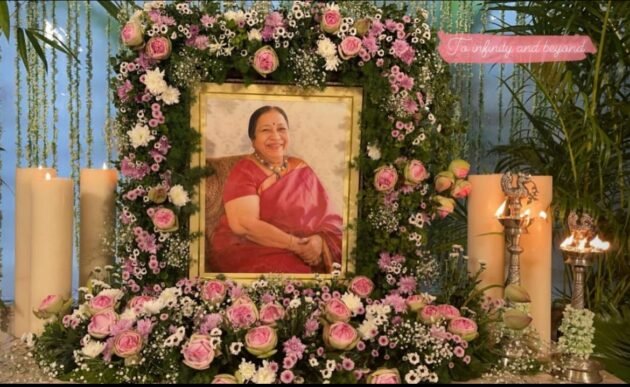 Fresh cut decor for shradh