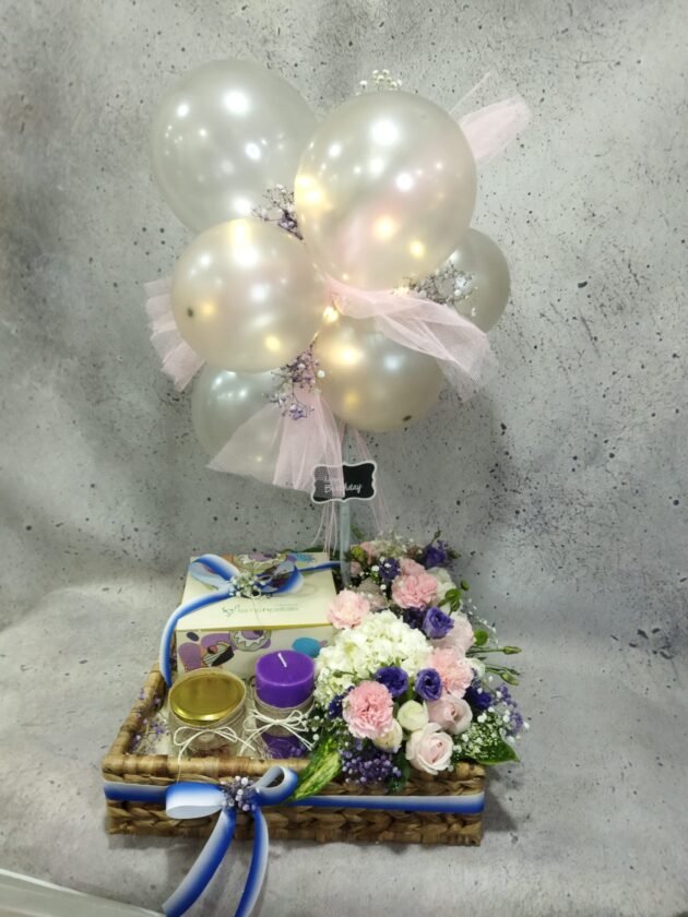 Blushing Blooms Birthday Wishes