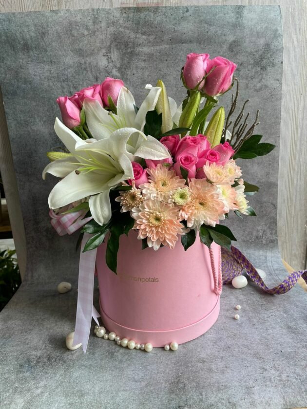 Box Full of Flowers