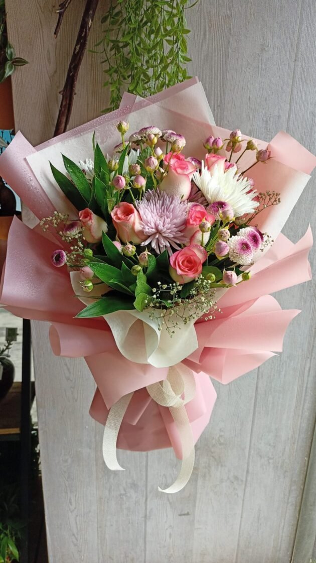 Mixed Flower White
