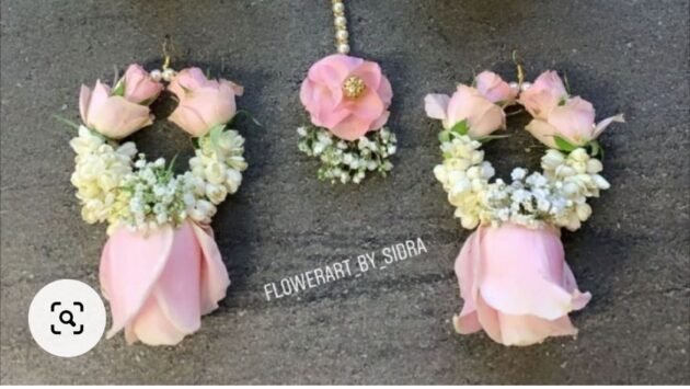 Rose and gypso jewellery_