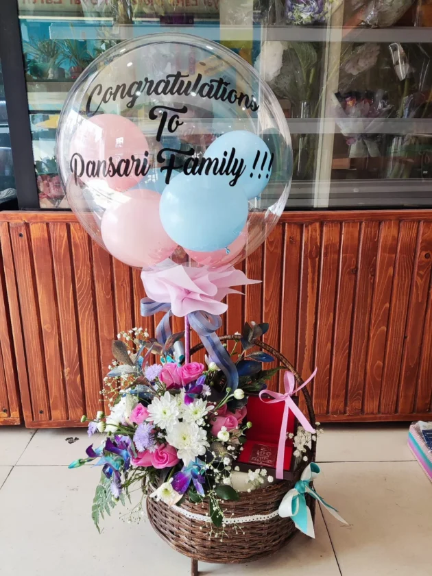 Balloon surprise for you with personalised msg