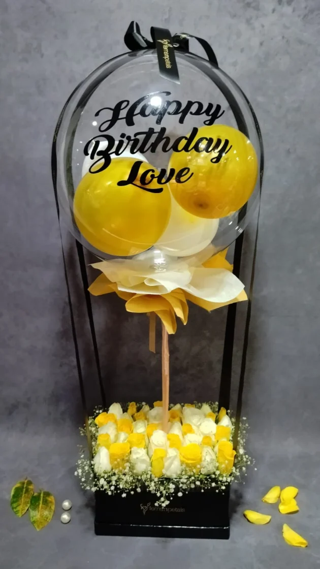 Customized balloon bouquet