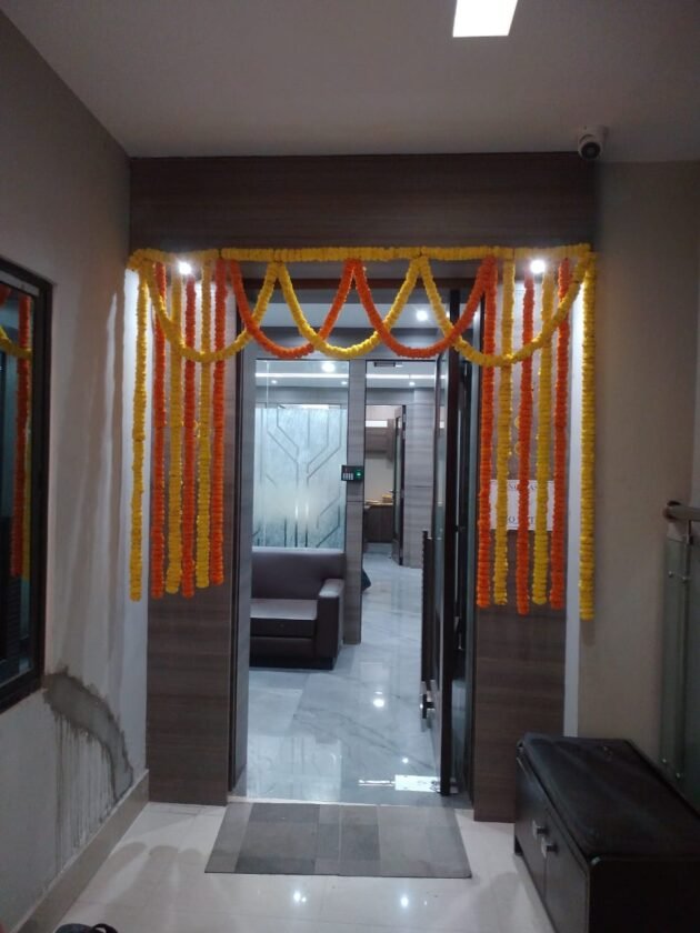 Fresh Marigold hangings for your sweet home