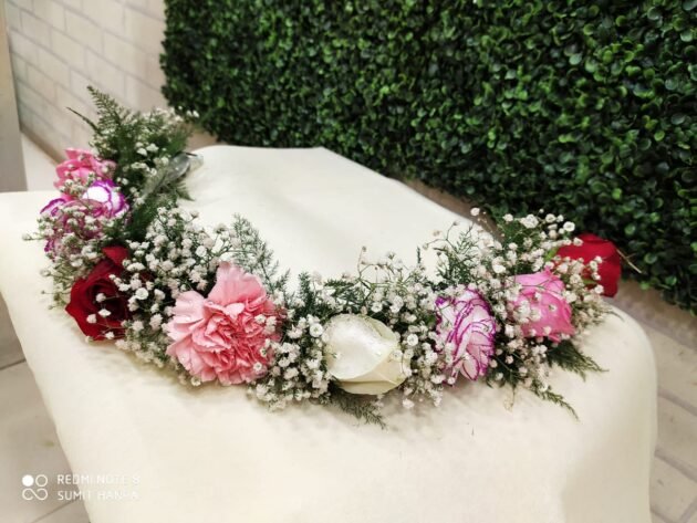 Mix flowers tiara