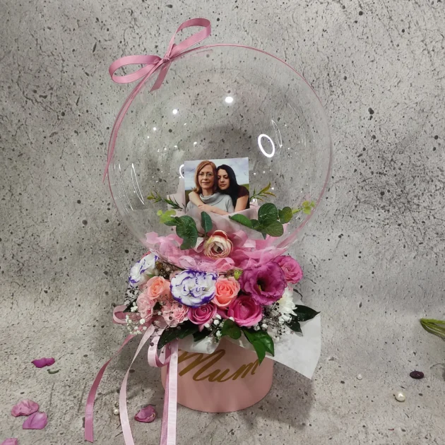 Photo balloon bouquet