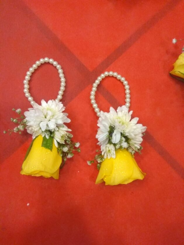 Yellow sunshine earings