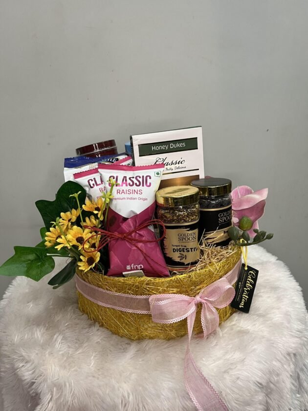 edible goodies with artificial decor