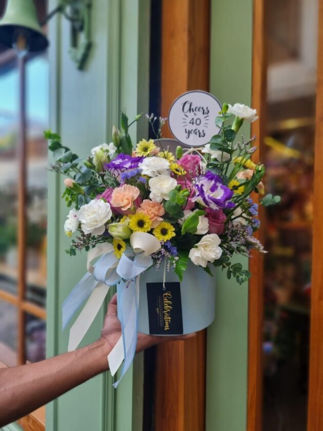 flower full blue box