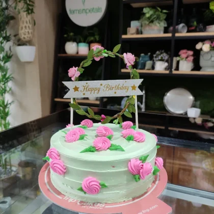 Birthday theme cake