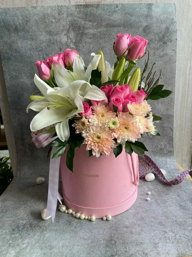 Box fill of Flowers