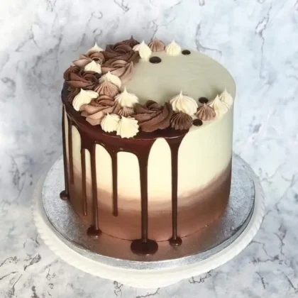 Designer chocolate cake