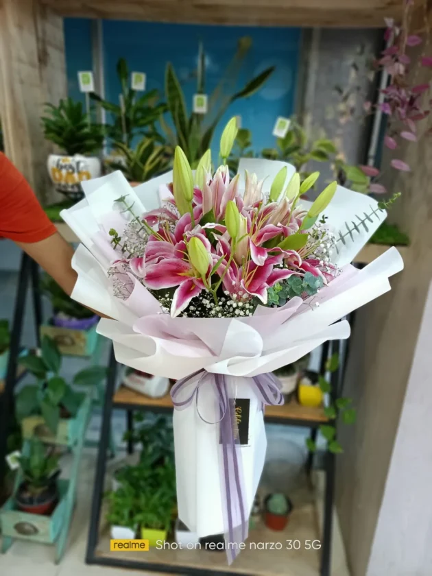 Enchanting Mixed Flowers Bouquet