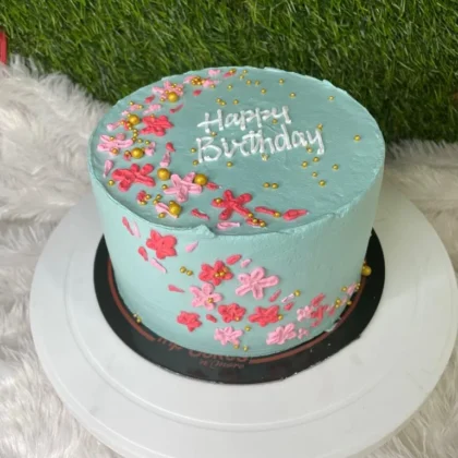 Minimalist designer cake