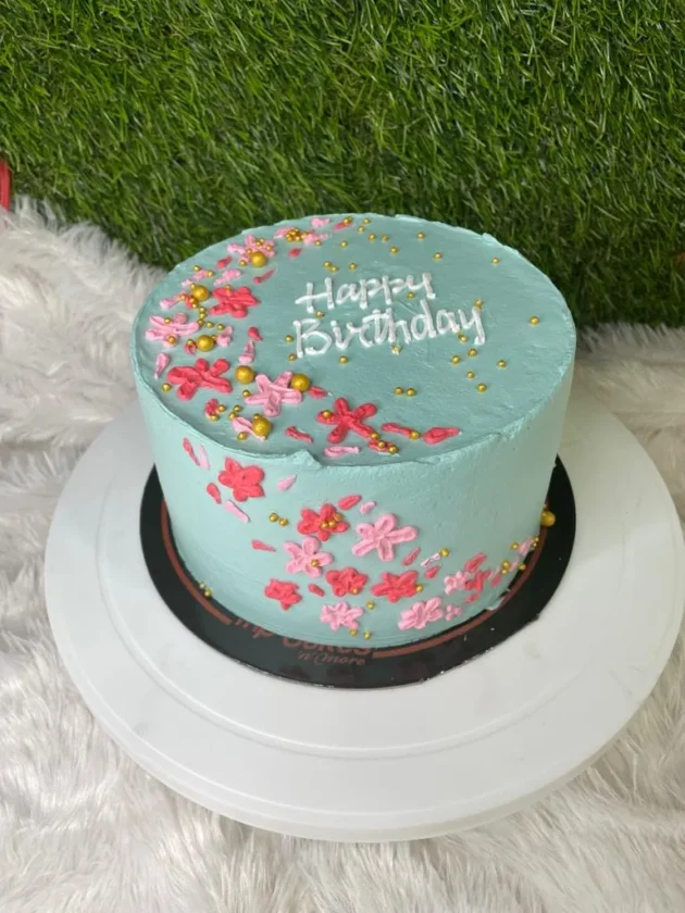 Minimalist designer cake