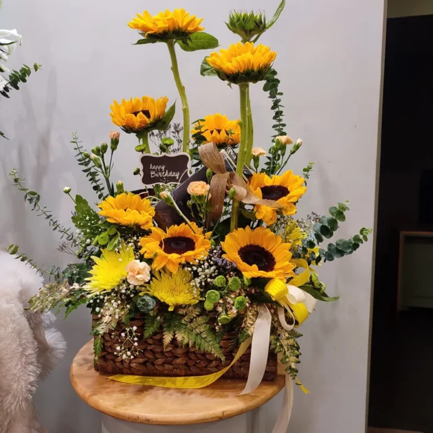 Sunflowers for birthday