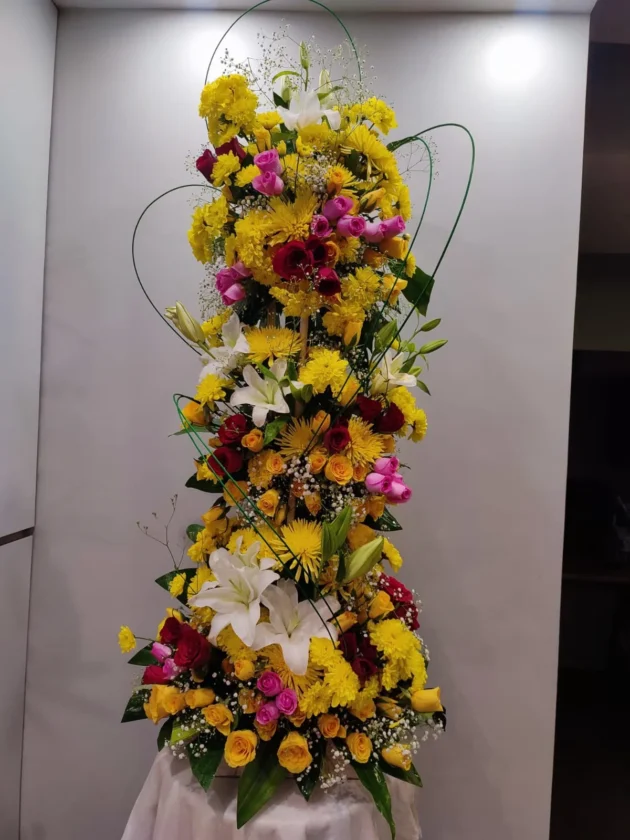 Yellow sunshine arrangement