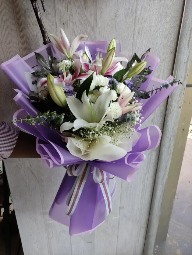 elegant hand tied