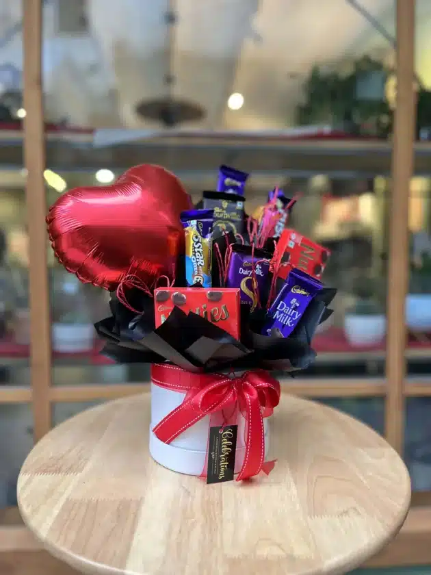 Heart Balloon Chocolate Box
