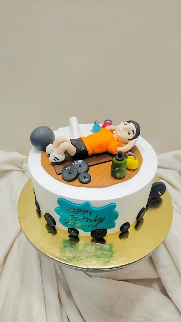 The Fit Fanatic's Birthday Cake