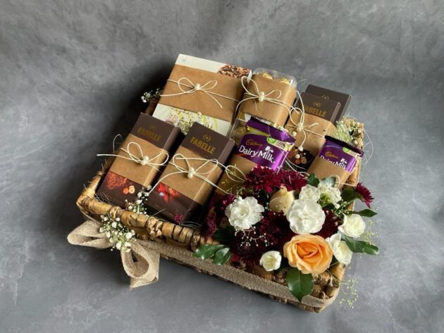 Rustic Charm & Chocolate Basket