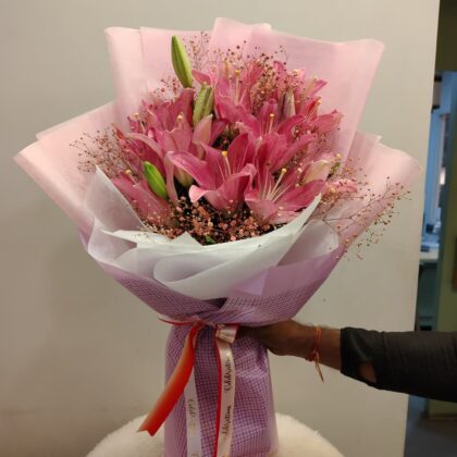 Pink Reverie Bunches