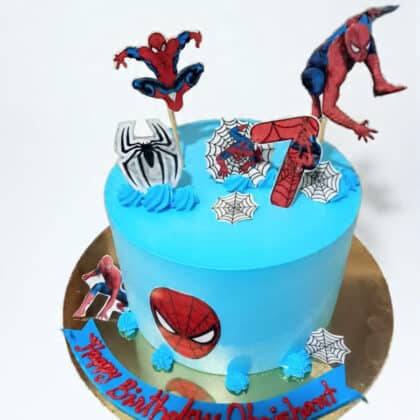 Ultimate Spidey Cake