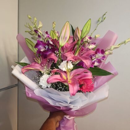 Orchid Amethyst Elegance