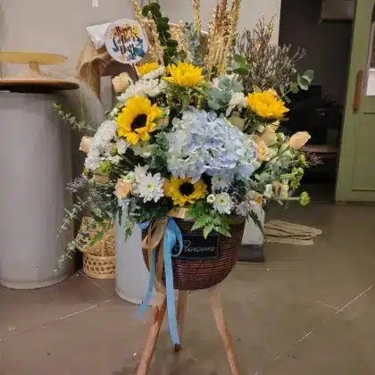 The Golden Meadow Basket