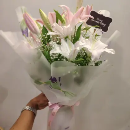 The Graceful Whisper Bouquet