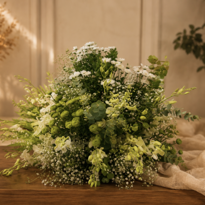 White Garden Bouquet