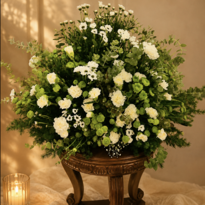 Emerald Garden Bloom
