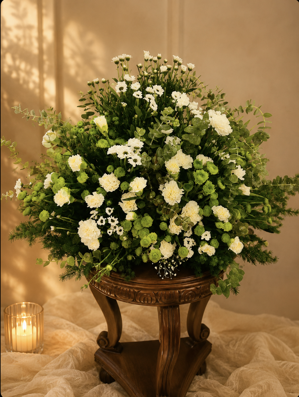 Emerald Garden Bloom
