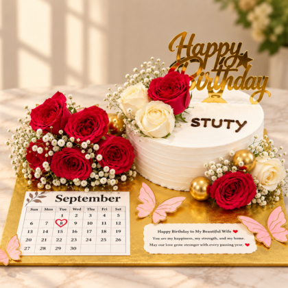Elegant Rose Birthday Celebration Set