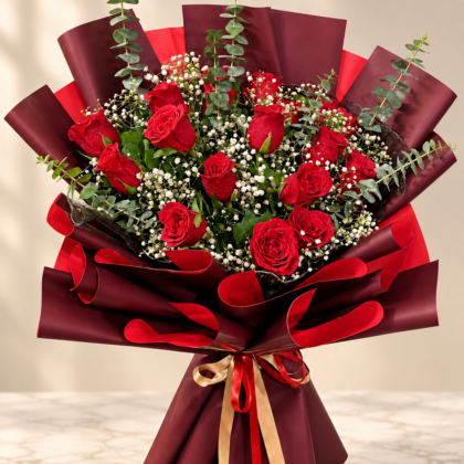 Elegant Rose Birthday Celebration Set