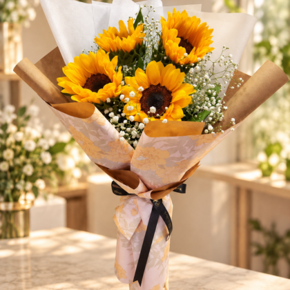 Sunshine Sunflower Celebration Bouquet