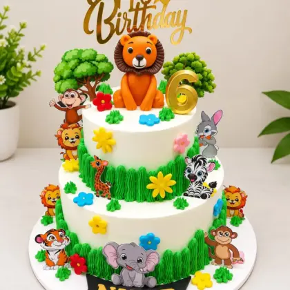 Jungle Jamboree Cake