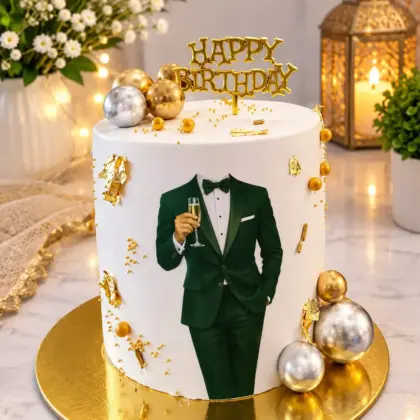 The Gentleman’s Toast Cake