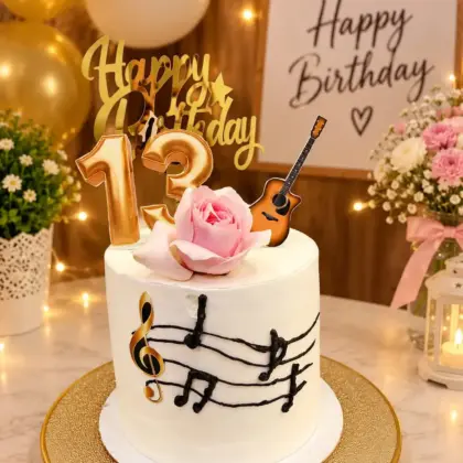 Rocking Thirteen Cake