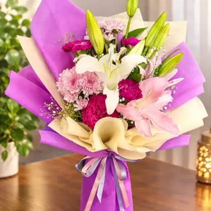 Lilac Symphony Bunches