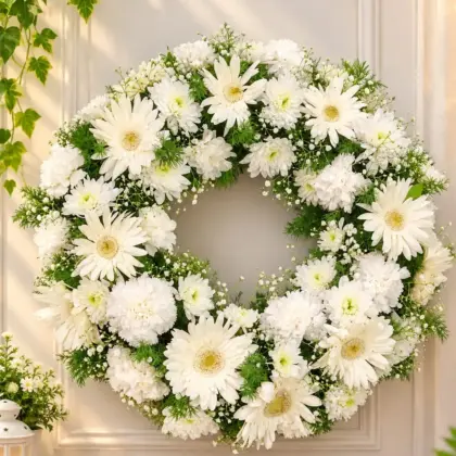 Pure Grace Wreath