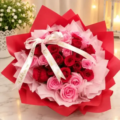 Scarlet Blush Bunch