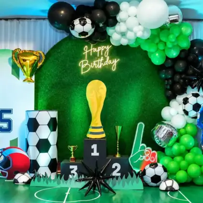Champion’s Cup Birthday Decor