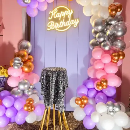 Pastel Glam Birthday Celebration