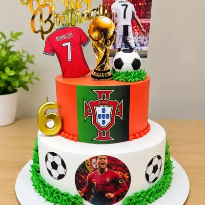 CR7 Champion Birthday Cake