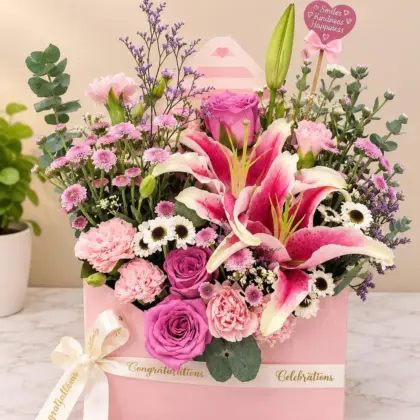 Velvet Petals & Lilies Bloom Mailer