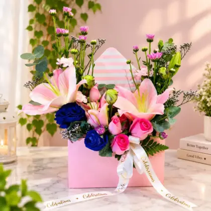 Pastel Dream Envelope Bloom